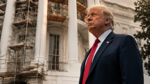 Trump's Ambitious Vision for Historic White House Pillars