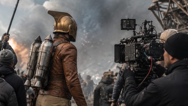 Behind the Scenes of The Rocketeer's Zeppelin Finale