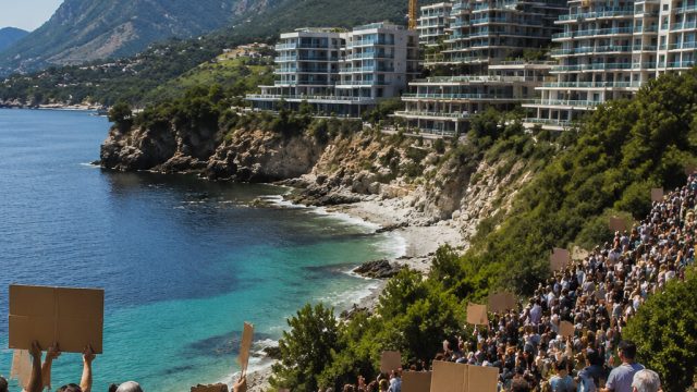 Albania's Coastline Controversy: Citizens Stand Against Luxury Development
