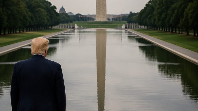 Trump's Reflecting Pool Controversy Deepens Amid Unforeseen Events