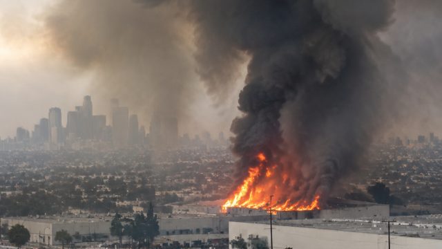 Concerns Rise Over Air Quality After LA Warehouse Fire